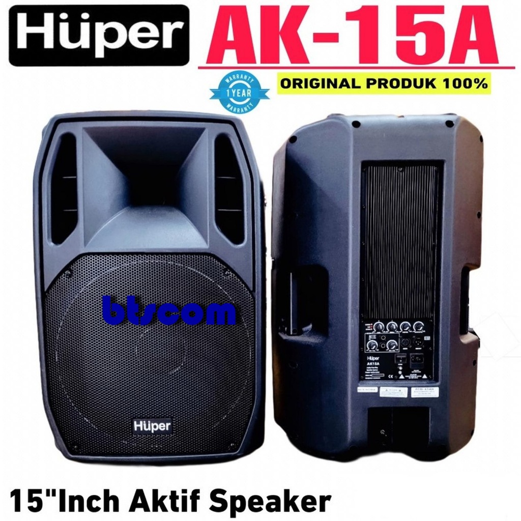 Speaker Aktif Huper Ak15a Original Speaker Aktif Ak15a