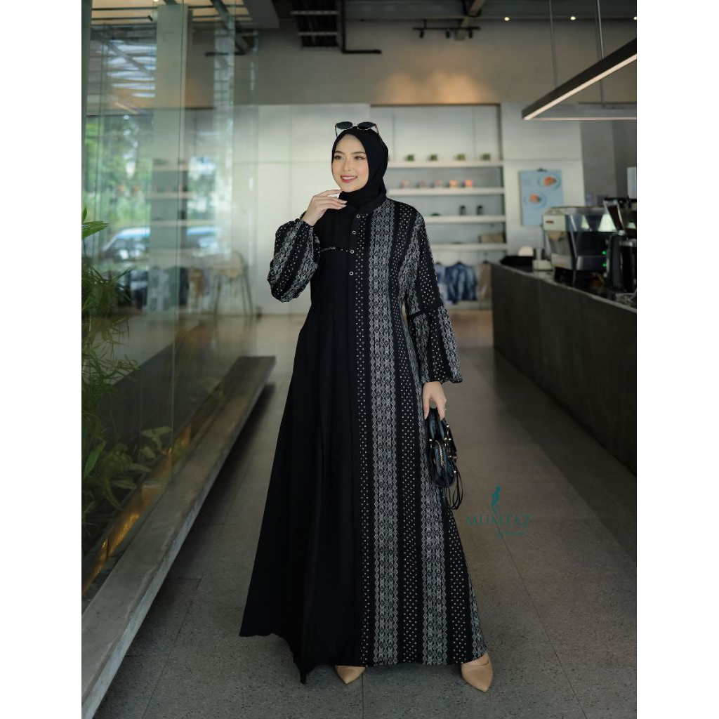 LYODRA Dress by Mumtaz/ Gamis Lyodra Dress Ori by Mumtaz/ Gamis Lyodra Abaya by Mumtaz/ Gamis Mumtaz