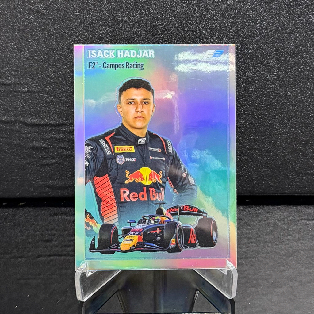 Kartu f1 Topps Chrome (RAINBOW 1954) - Isack Hadjar (Racing Bulls) INSERT
