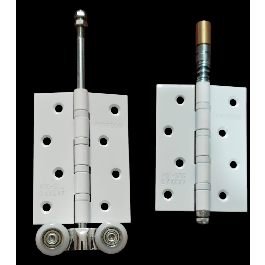 roda plus engsel pintu lipat aluminium