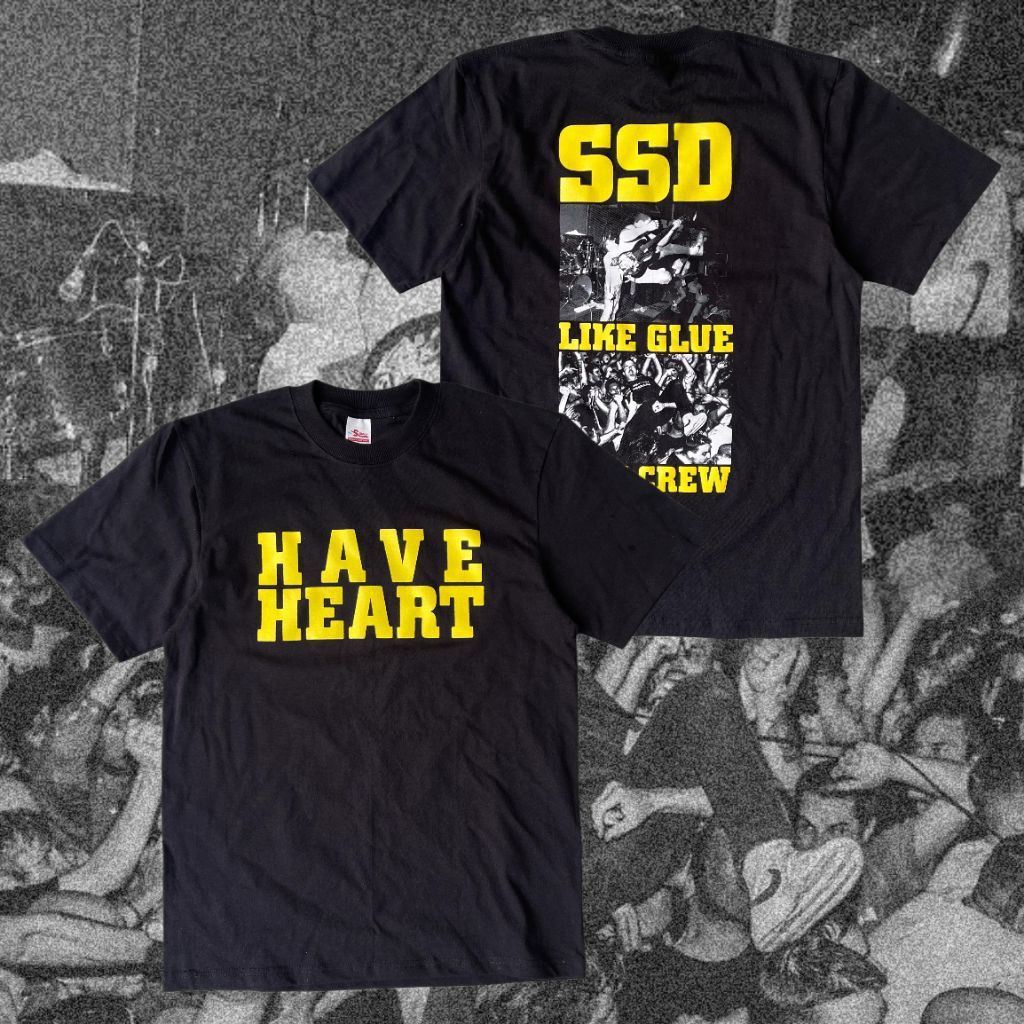 kaos band HAVE HEART x SSD - Like Glue