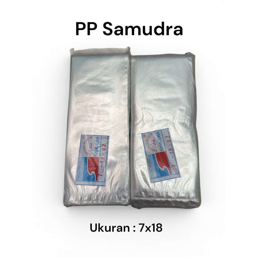 PLASTIK PP SAMUDRA UKURAN 7x18