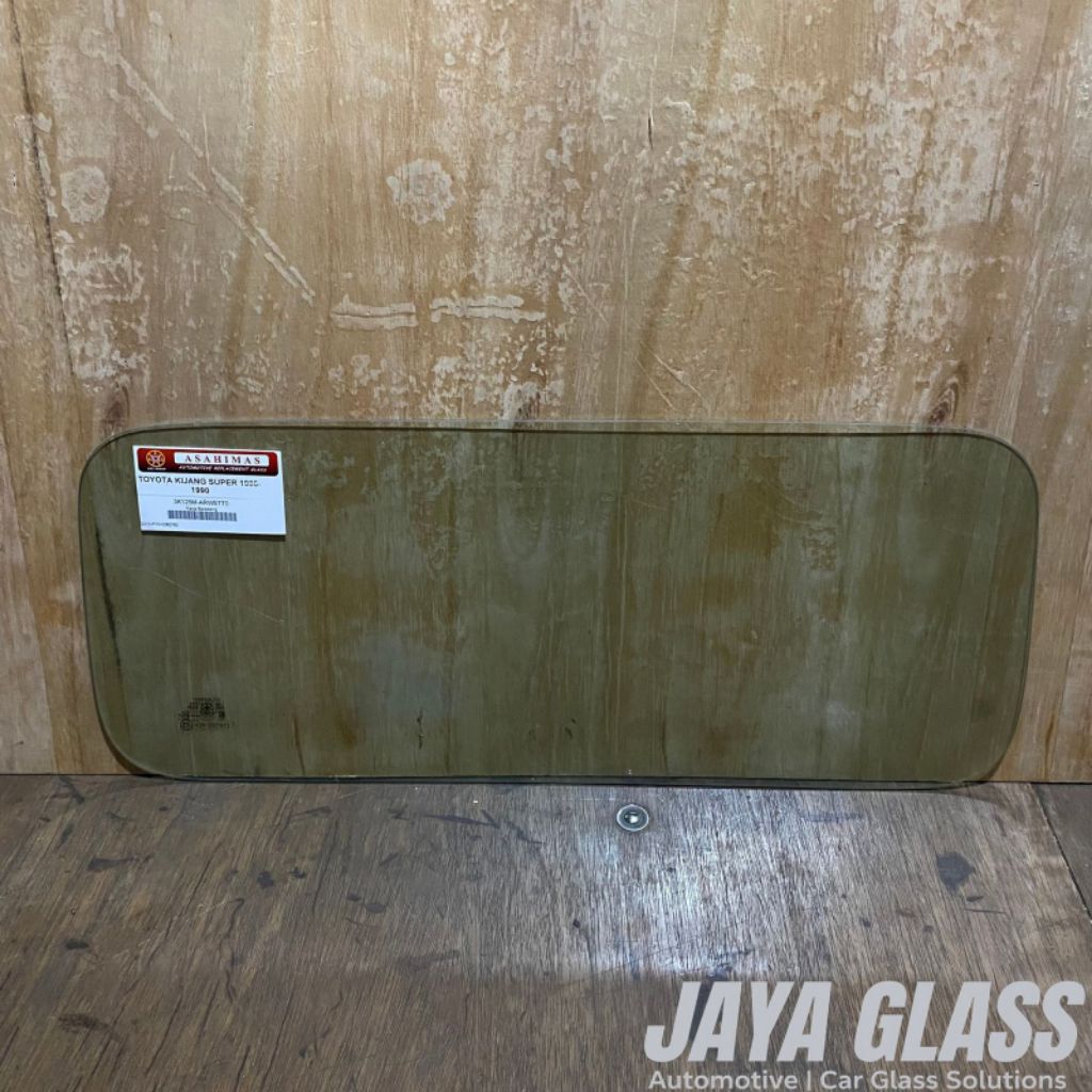 Kaca Kabin Blakang Kijang Super 1990 Pick Up Merek Asahimas