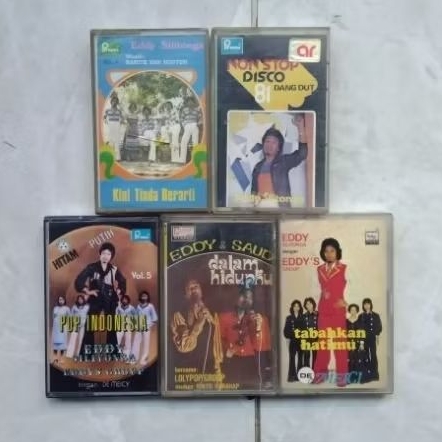 Borongan kaset pita Eddy Silitonga