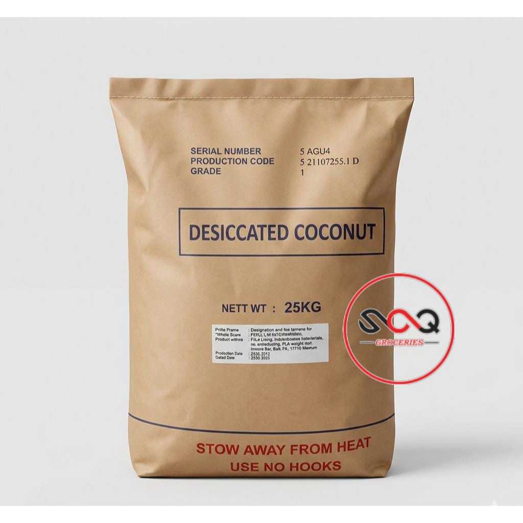 Desiccated Coconut Kelapa Parut Kering Halus Kara