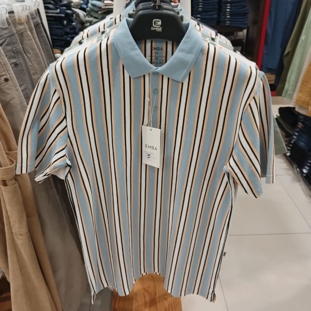EMBA KAOS POLO PRIA LENGAN PENDEK KEREN ORIGINAL