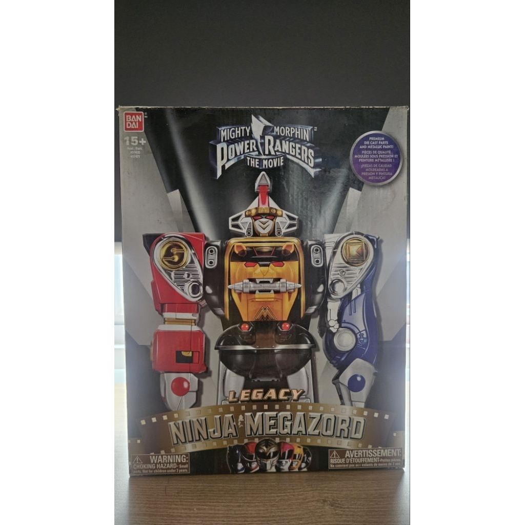 Bandai Dx Legacy Ninja Megazord - Falcon Zord - Tiger Zord
