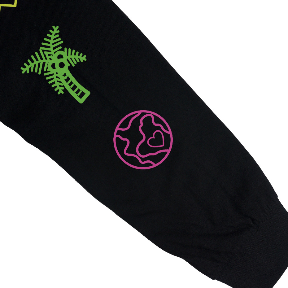 Troy Company Kaos Pria Lengan Panjang Hitam - Limitless Longsleeve Tshirt Black LSD 3203