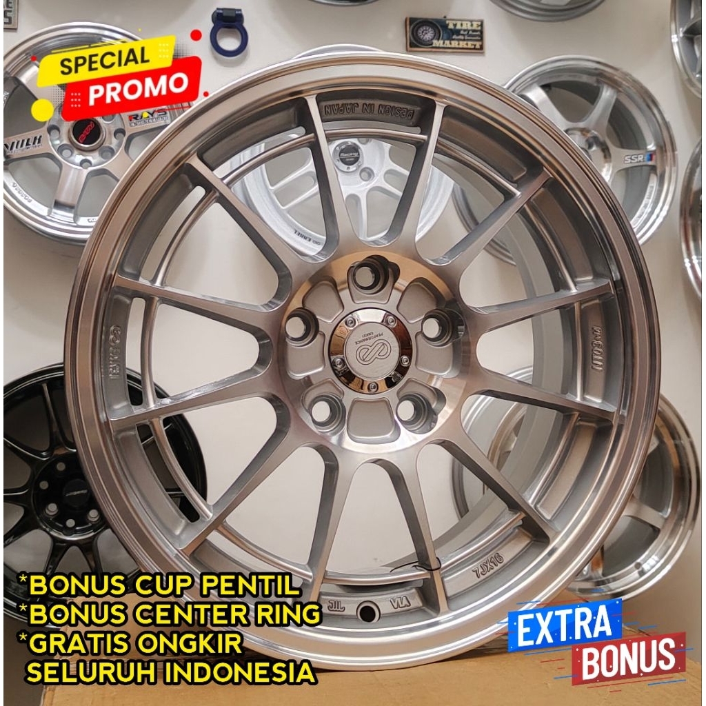 (Spesial promo) Velg mobil Enkei Spider R16 (baru)