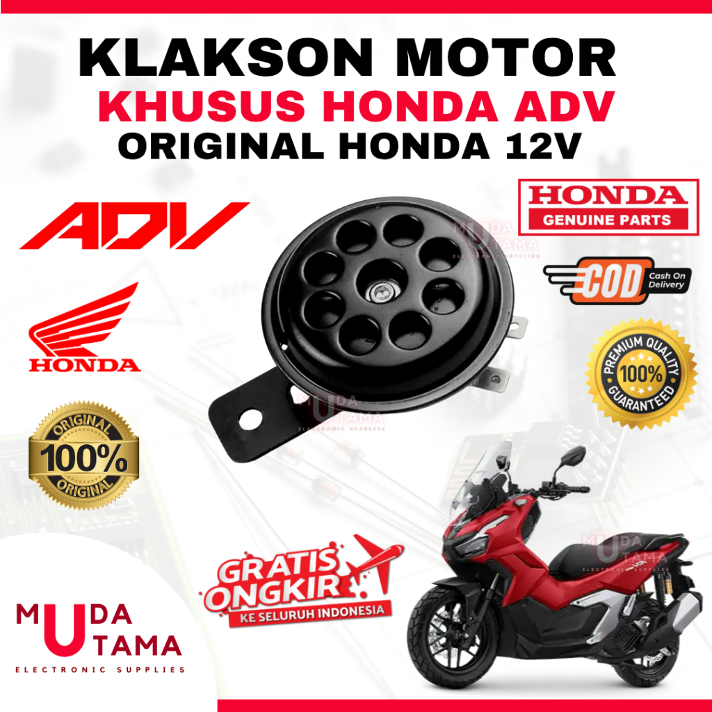 Klakson HONDA ADV - ORIGINAL HONDA | Klakson Motor HONDA ADV | Klakson ADV Original | Klakson Motor 