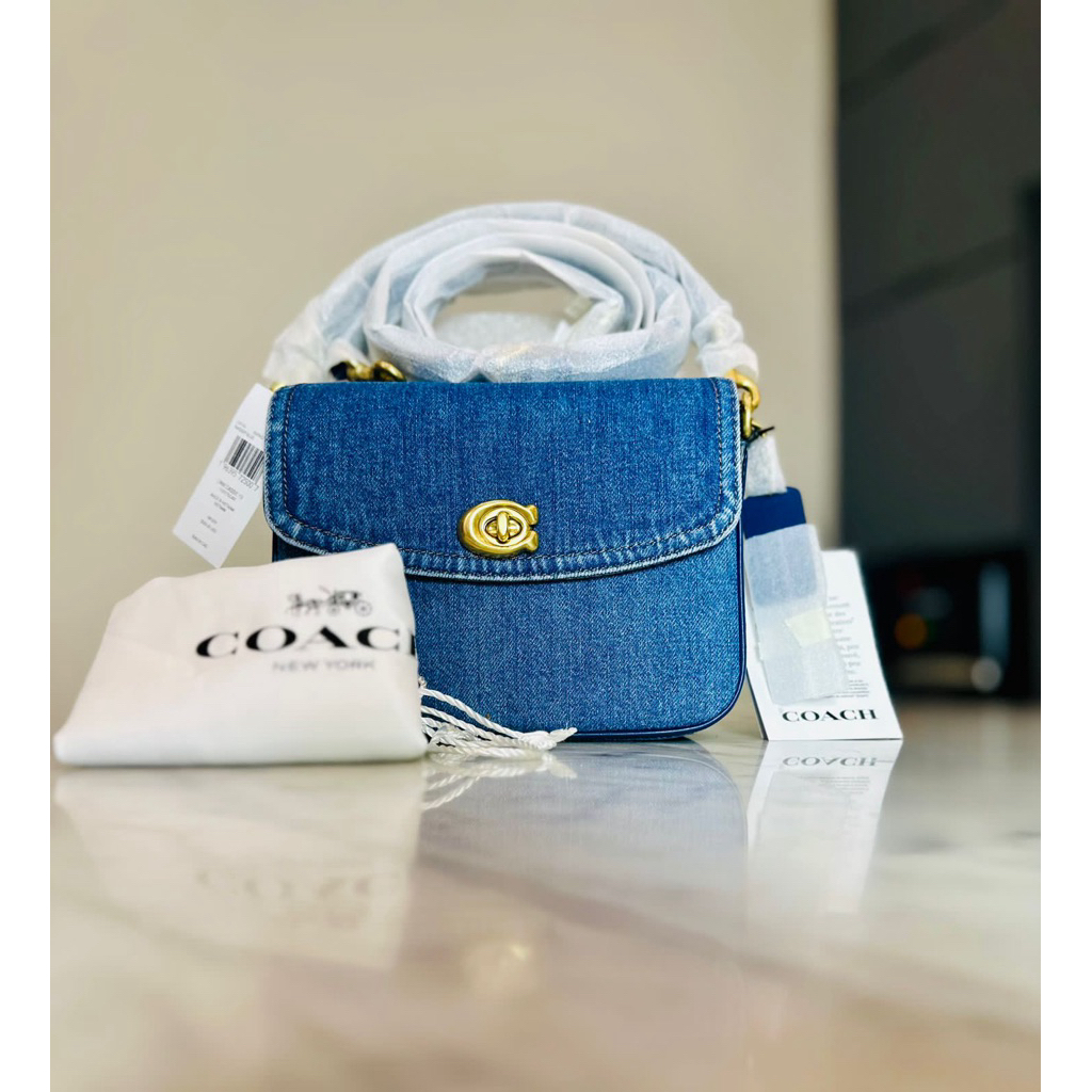 Coach cassie 19 denim - Tas wanita coach cassie 19 denim