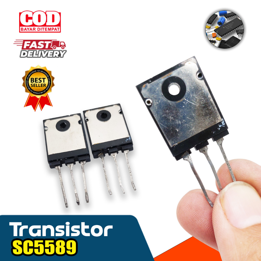 Transistor Toshiba SC5589 / C5589 / SC 5589 / S C5589  ORIGINAL Japan, Tahan Panas