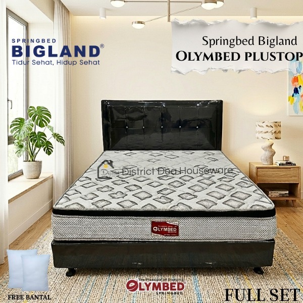 Springbed Bigland Full set varian Olymbed Plustop. original by Bigland . ready product.