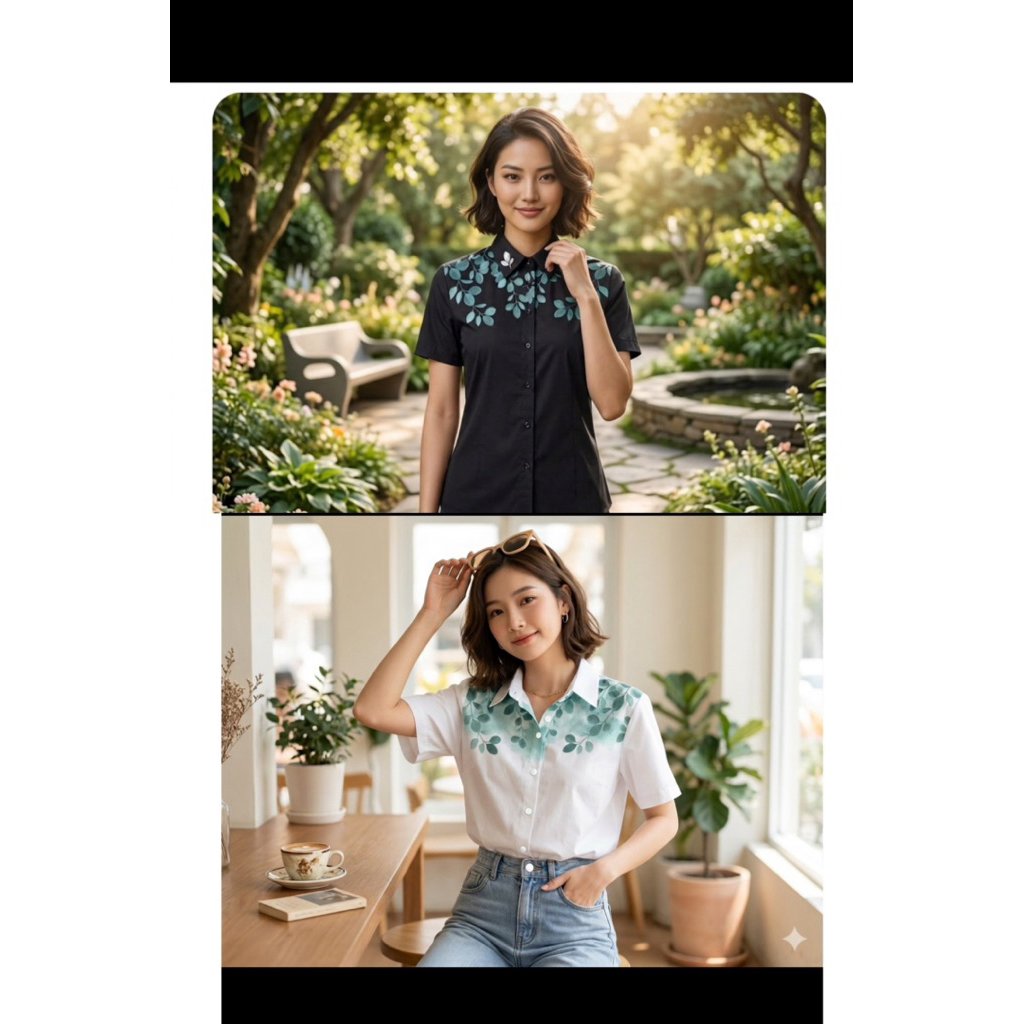 kemeja wanita 21022/Jeshop fashion