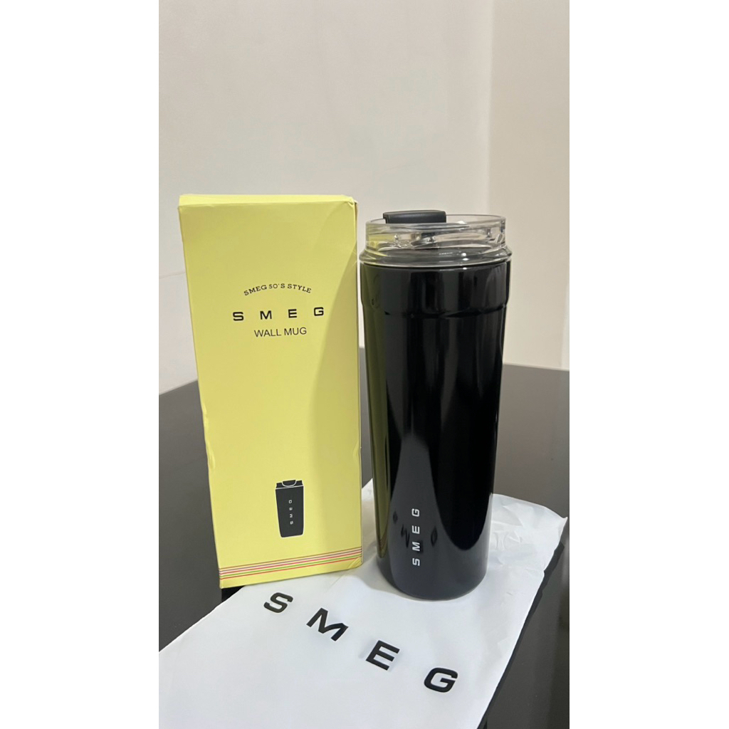 Smeg Tumbler Minum Mug Cup 420ml Cangkir Kopi Stainless Lucu Set Coffee Enamel Teh Poci #smegtumbler