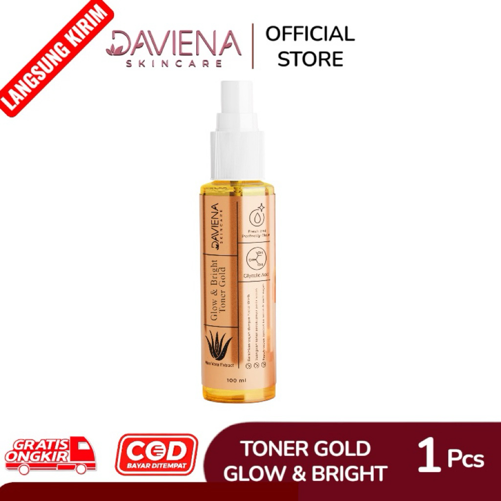 Daviena Skincare - Toner Gold Daviena Skincare Daviena Skincare
