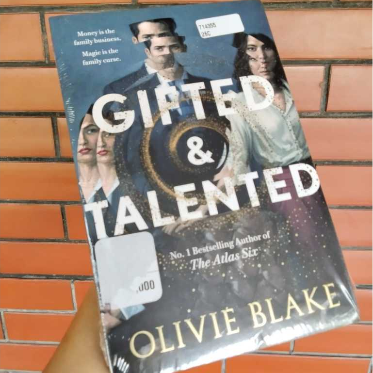 Olivie Blake Gifted & Talented Buku Novel Fantasy Fiction Bahasa Inggris