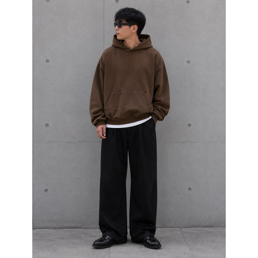 hoodie boxy oversize second