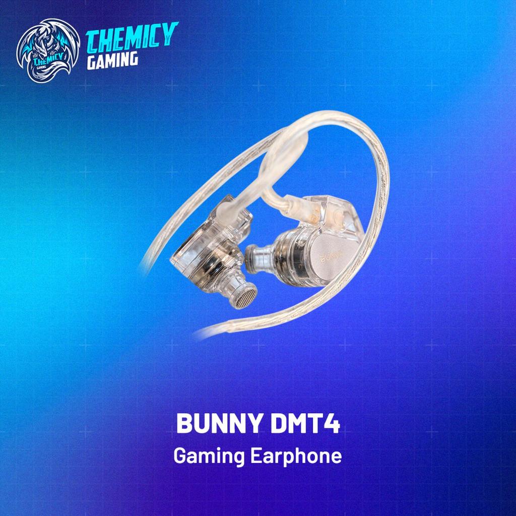 Tanchjim Bunny DMT4 | DMT-4 Ultra Dynamic Driver Gaming Earphone in-ear with Microphone