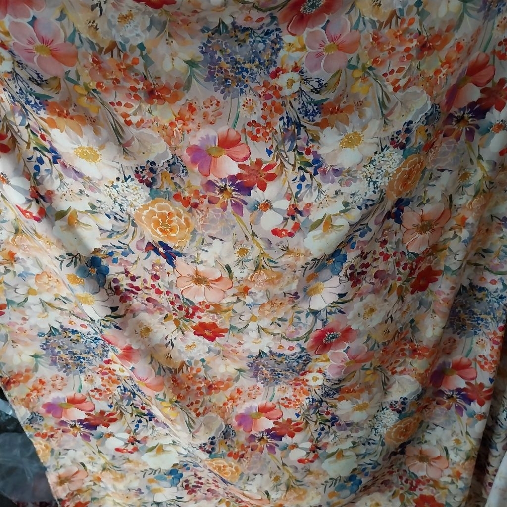 [ Harga/0.5"Meter ]_Kain Katun Rayon Viscose Premium import//Kain Rayon Viscose//Kain Rayon premium/