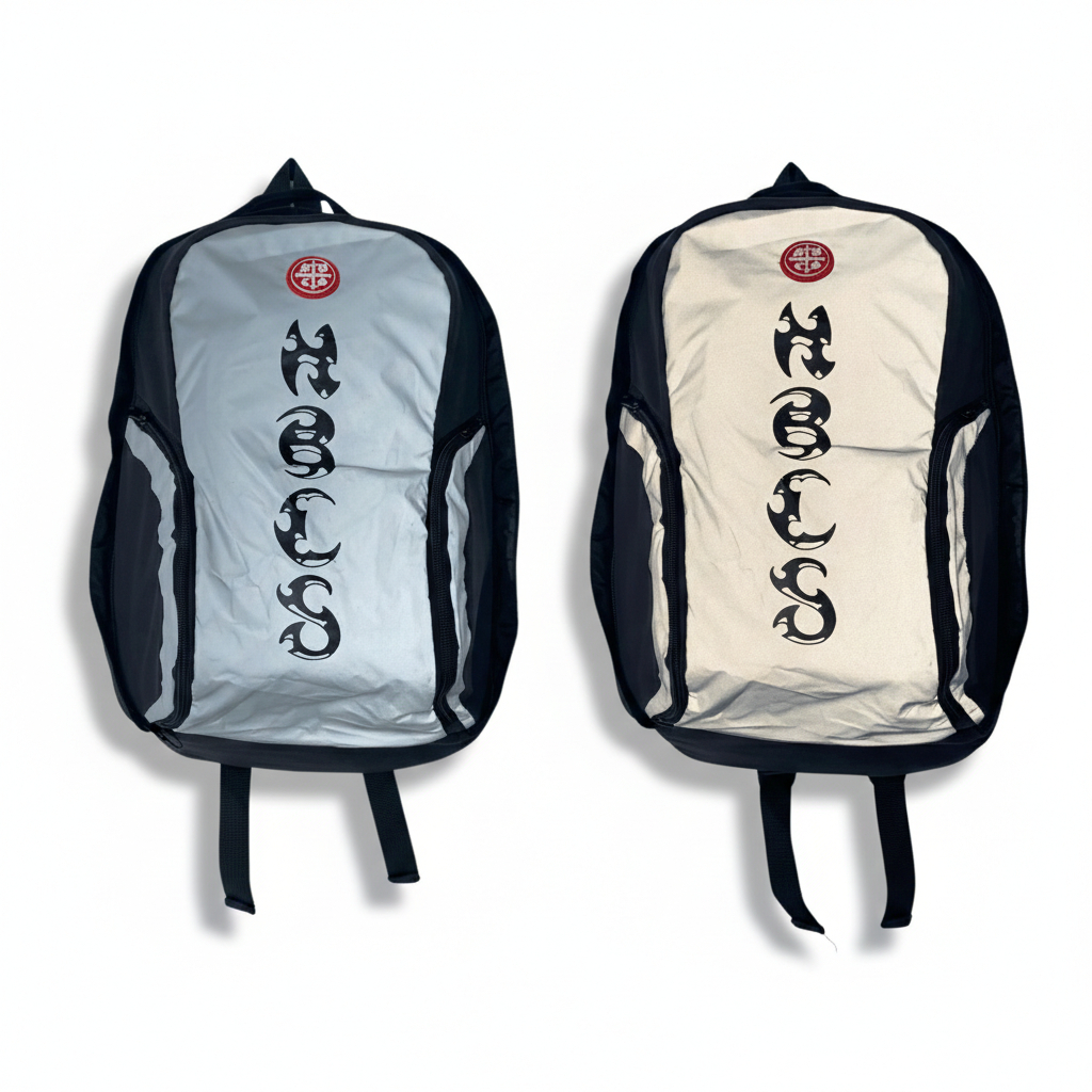 TAS BAGPACK REFLECTIVE  MOTIF RAFLETIKA UNISEX SERIES NOTBADCLUB