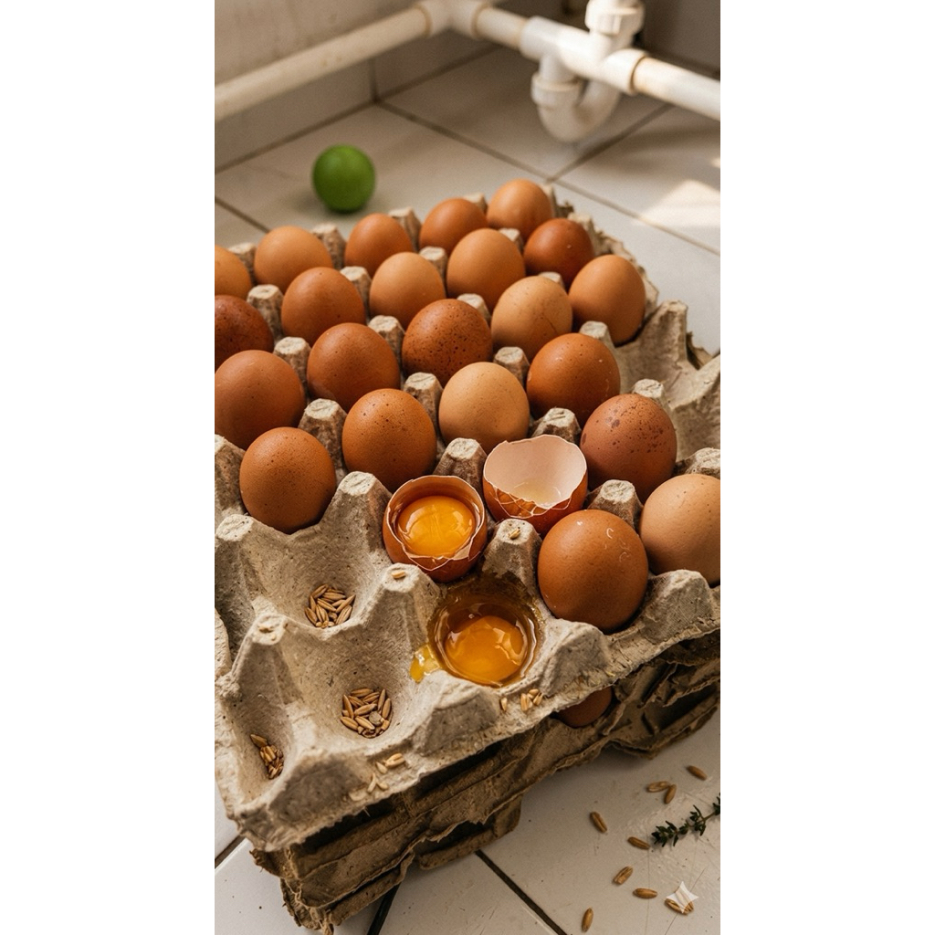 Telur Omega 1 Tray 30 Butir Telur