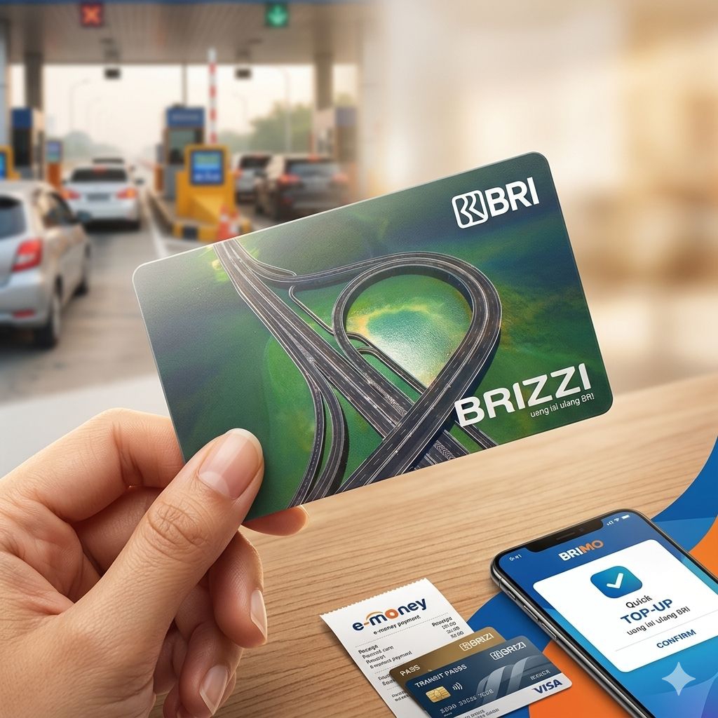 kartu e-toll Brizzi terbaru 2