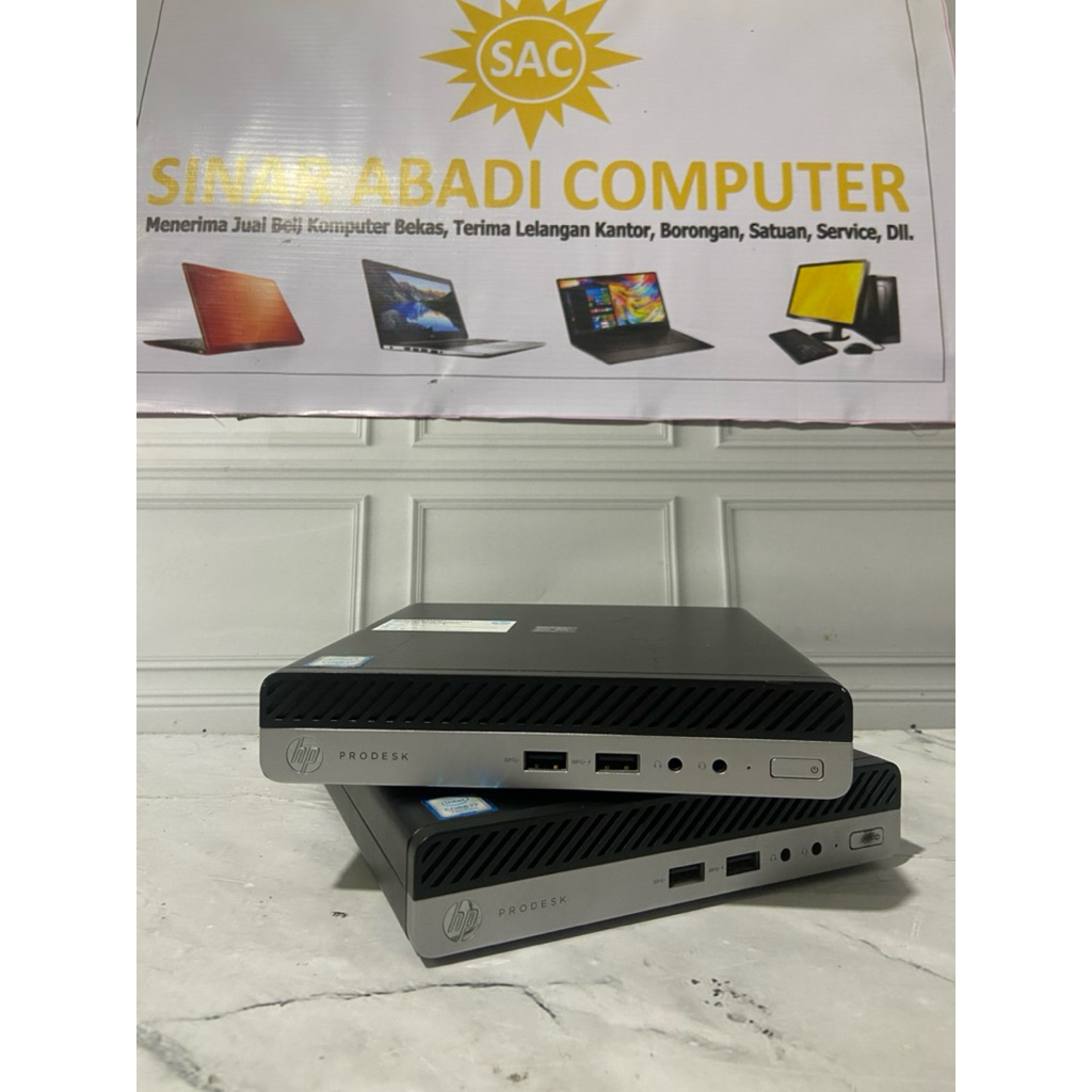 MINI PC HP PRODESK 400 G3 I7 GEN 7 RAM 8GB SSD 128GB