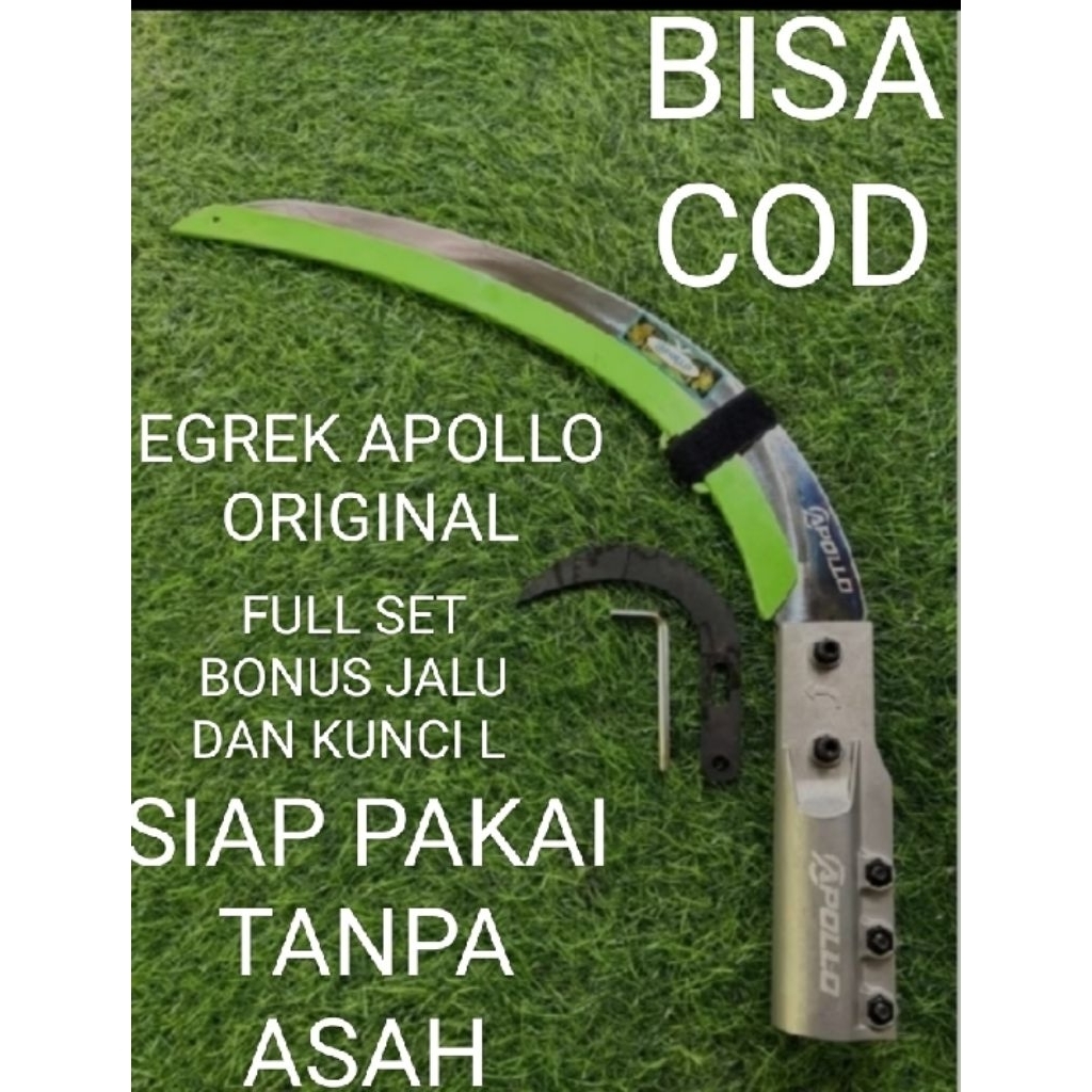 egrek Apollo asli original Malaysia+taji