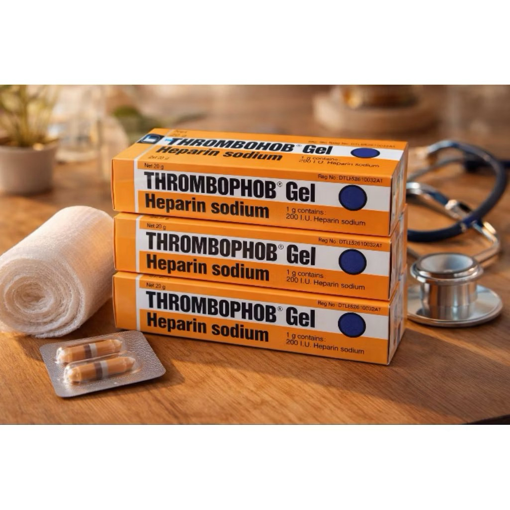 Thrombophob Gel 10 Gram - Mengatasi Luka Lebam, Cedera Olahraga, dan Kecelakaan