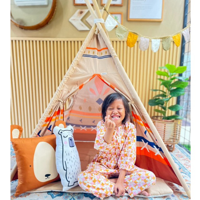 Tenda/Tenda mainan/tenda anak/tenda mainan anak/tendaanakmurah/tent/mainan/mainan anak/BROWN