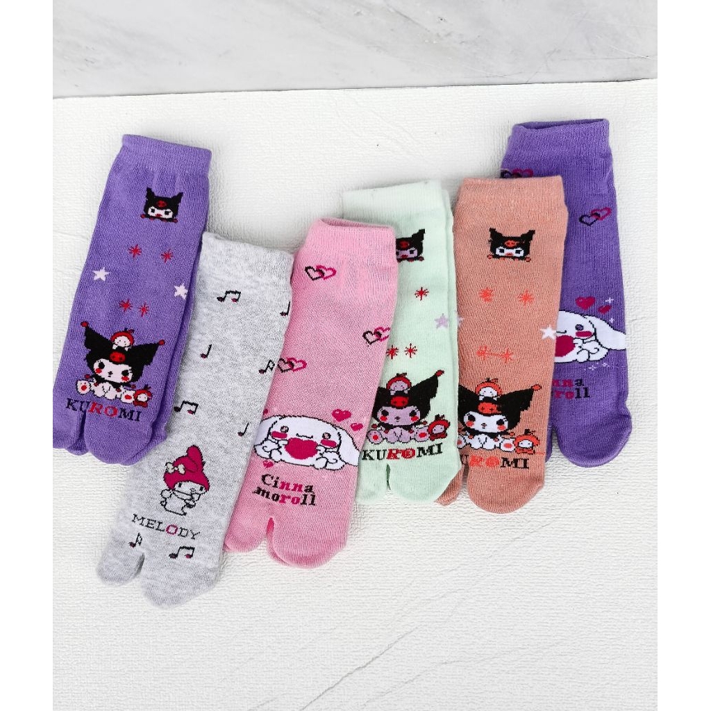 kaos kaki jempol anak TK SD motif cowok cewek