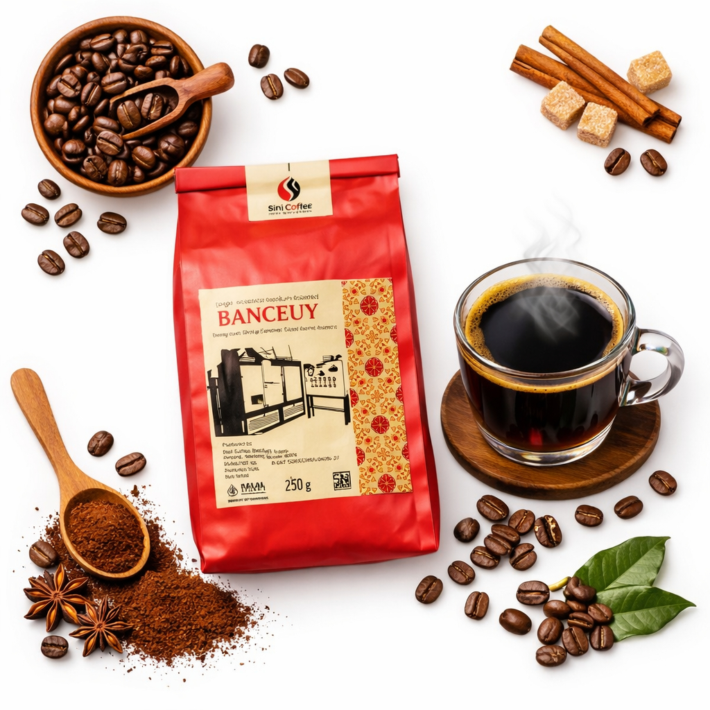 Siki Coffee | Kopi BANCEUY Pack 250 gram - Kopi Asli Khas Jawa Barat