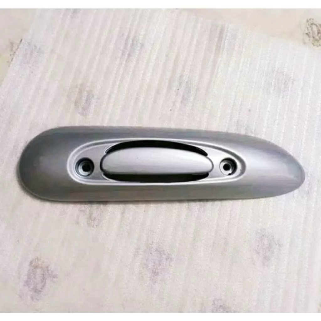 COVER TUTUP KNALPOT SCOOPY SILVER FI 2013 2016.