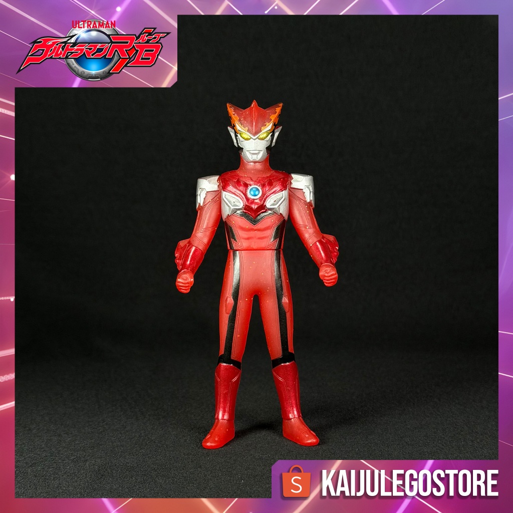 Ultra Hero Series 500 Ultraman Rosso Flame Color Ver. Ultraman Festival 2018 Special Exclusive Banda