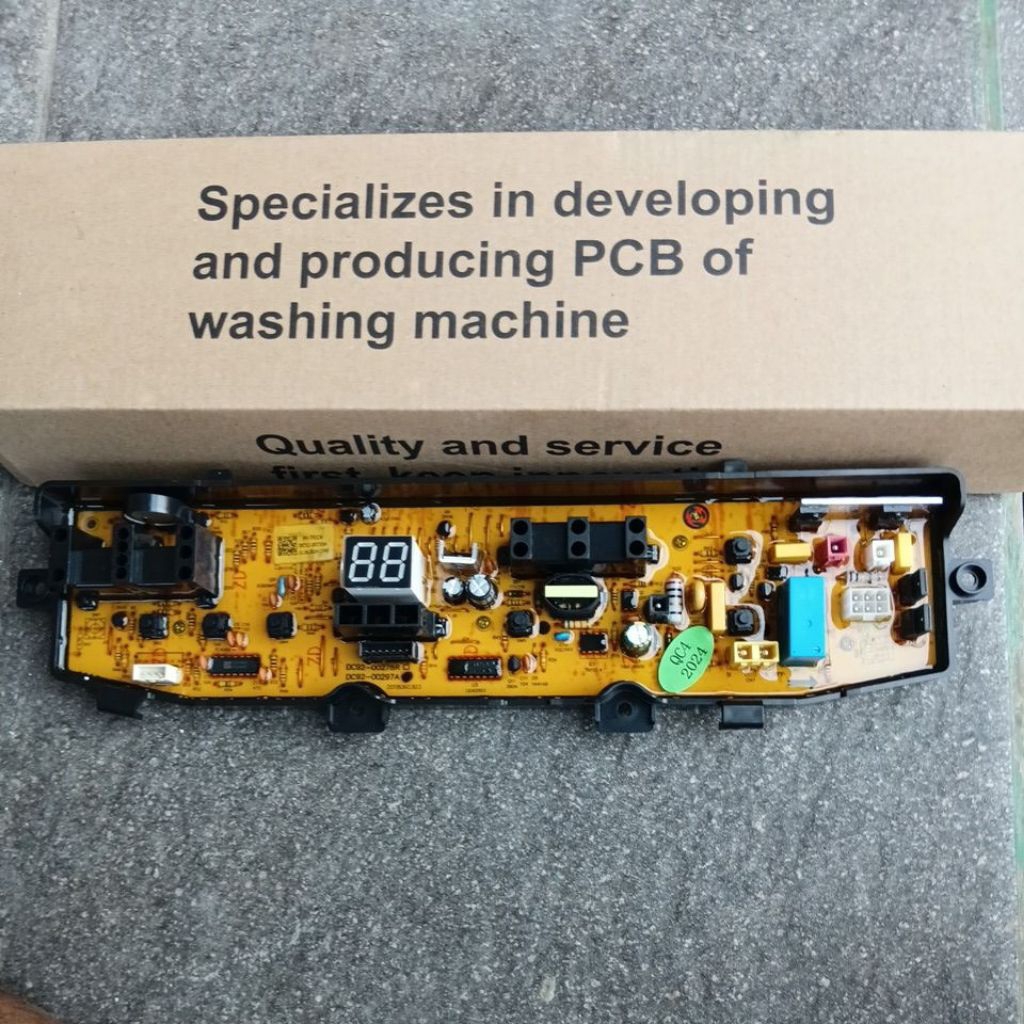 Modul PCBMesin Cuci Samsung Tombol 6 / soket 4 pin DC92 00755A