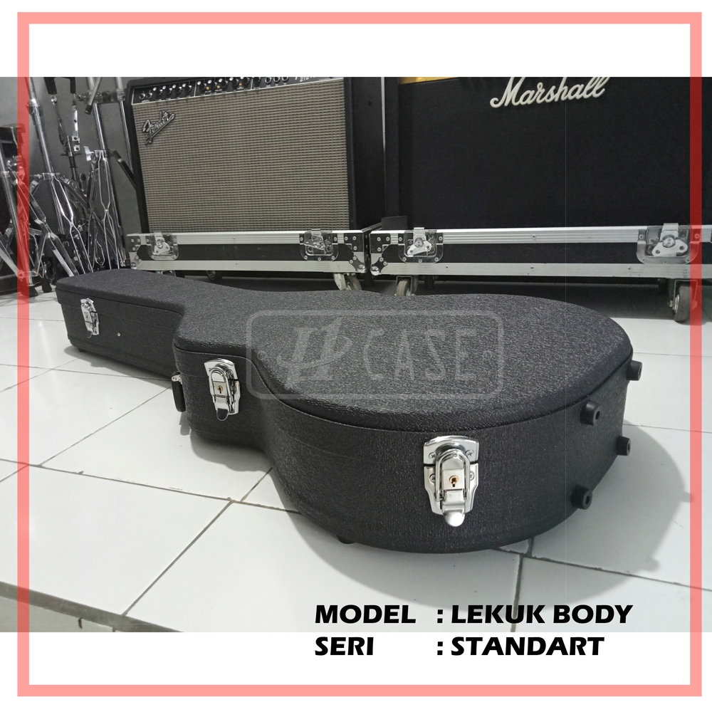 Hardcase Gitar Semi Hollow Body