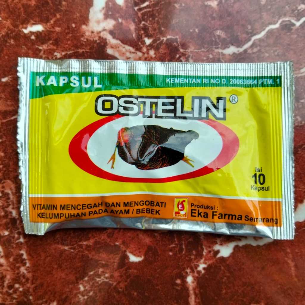 OSTELIN - Kapsul tedun untuk Ayam