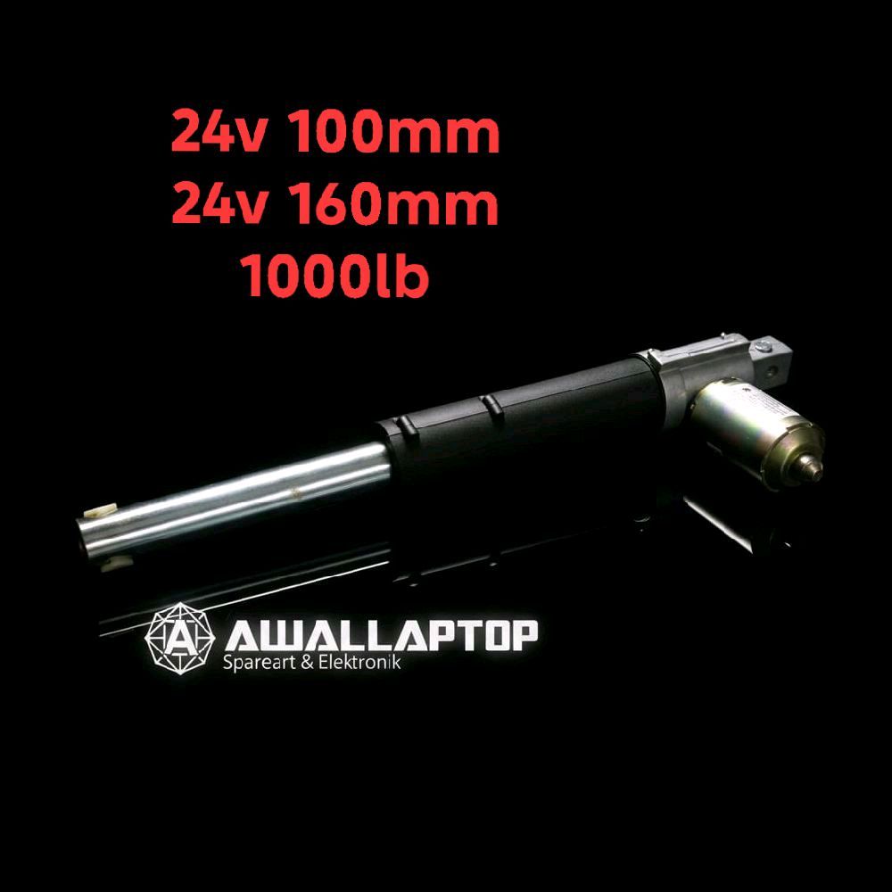 linear actuator motor aktuator DC 12v 24v stroke 100mm 160mm 1000LB
