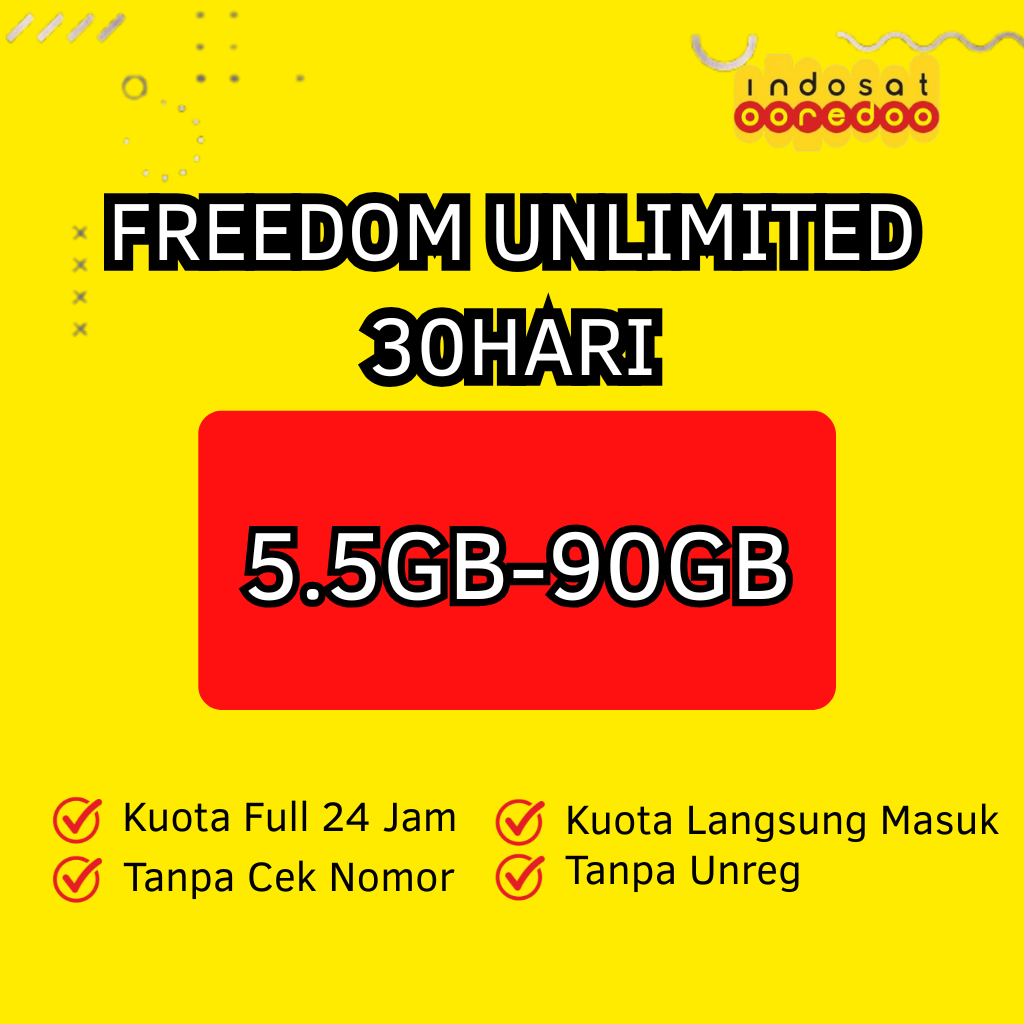 Paket Data Indosat Unlimited, Kuota Besar untuk Internetan Tanpa Batas