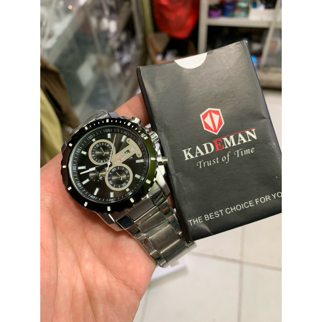 Jam tangan kademan Original 6141 Sport 1827