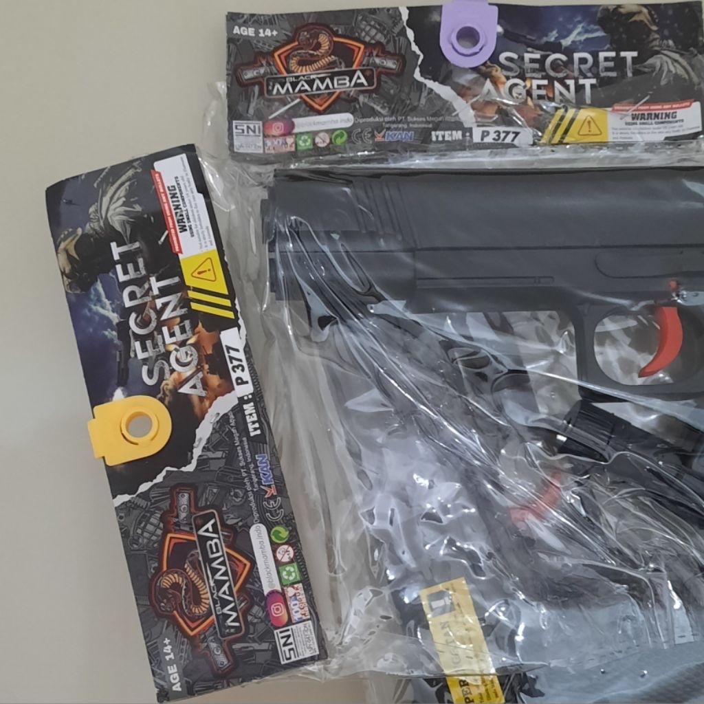 Mainan Plastik Black Mamba P377 SNI