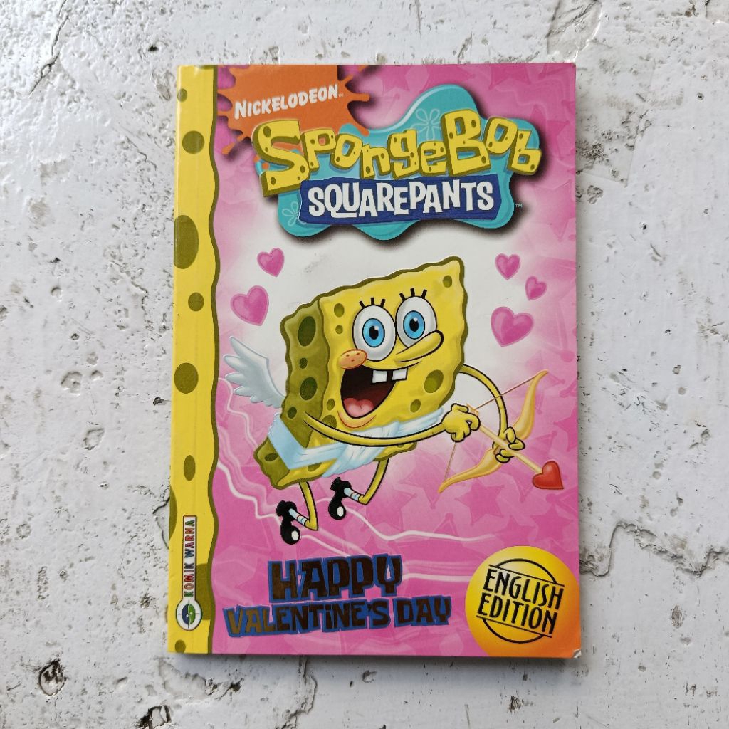 Preloved Komik Spongebob Squarepants Happy Valentine's Day English Edition