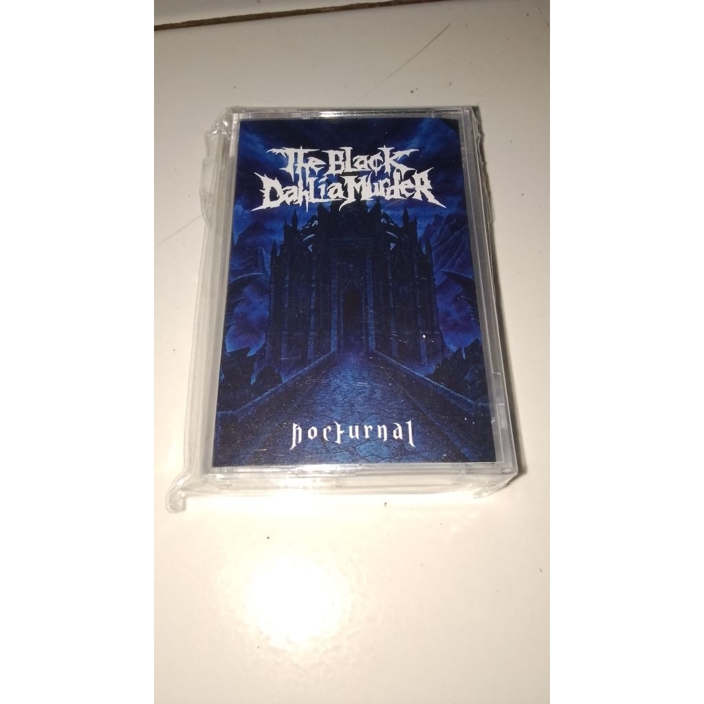 kaset tape the black dahlia murder album nocturnal import metal blade records