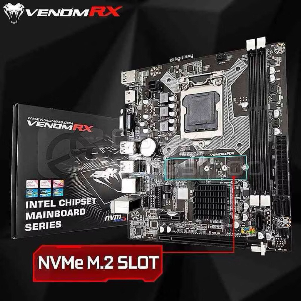 Motherboard Venom RX H81 Nvme Lga1150