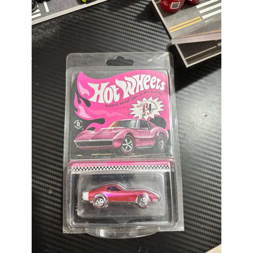 hotwheels rlc custom corvette loose red line club lanka