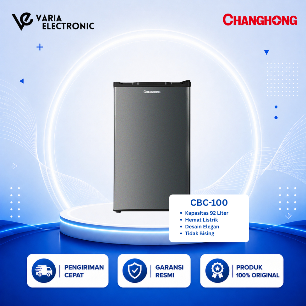 CHANGHONG CBC-100 92 Liter Kulkas Mini 1 Pintu Low Watt