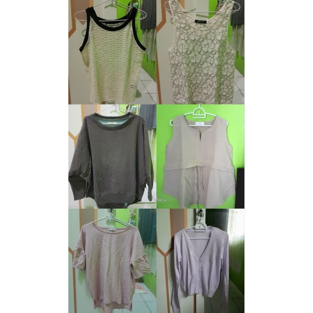 Pl Atasan blouse kemeja wanita