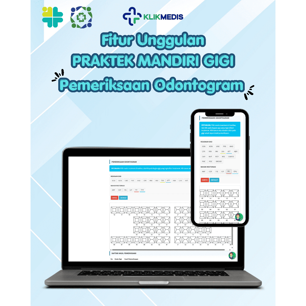 Aplikasi Gizi & Rekam Medis Elektronik | KlikMedis Praktek Mandiri