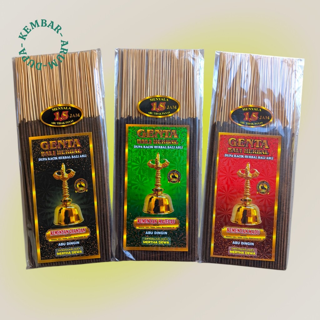 Hio Dupa Genta Herbal Premium Kemasan Ekonomis Aromaterapi Pengaharum Ruangan
